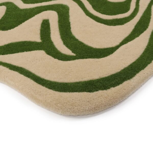 Harlequin green RUG BY HELLO RUGS - Image 5