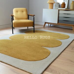 Felton yellow RUGS BY HELLO RUGS