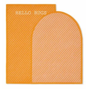 MARRY ORANGE RUG BY HELLO RUGS