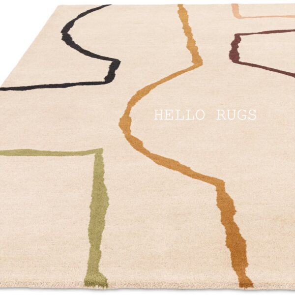 AERO IVORY RUGS BY HELLO RUGS - Image 2