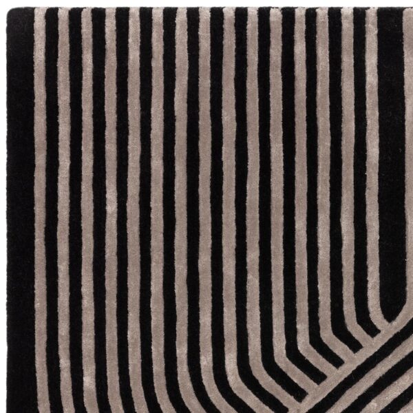 HARLE BLACK RUGS BY HELLO RUGS - Image 5