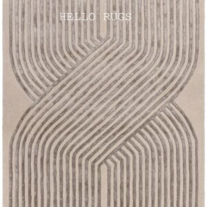 HARLE BROWN RUGS BY HELLO RUGS - 4*6-