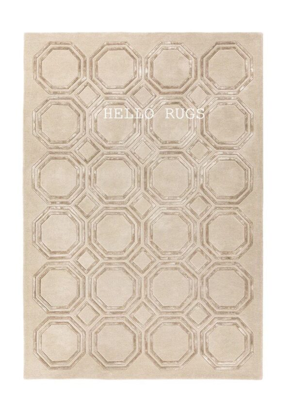 Harle-silk ivory RUGS BY HELLO RUGS