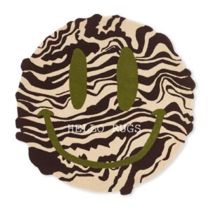HENRY OLIVE GREEN & BROWN RUG BY HELLO RUGS